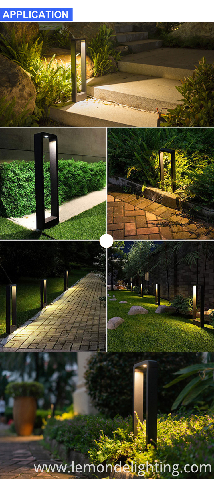 Led Outdoor Garden Park Lawn Light